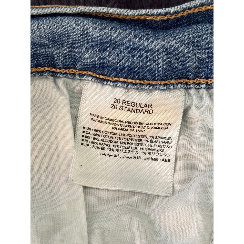Old Navy Diva Bootcut Jeans 20 Regular Blue Acadia Mid-Rise Stretch Casual - Picture 10 of 14